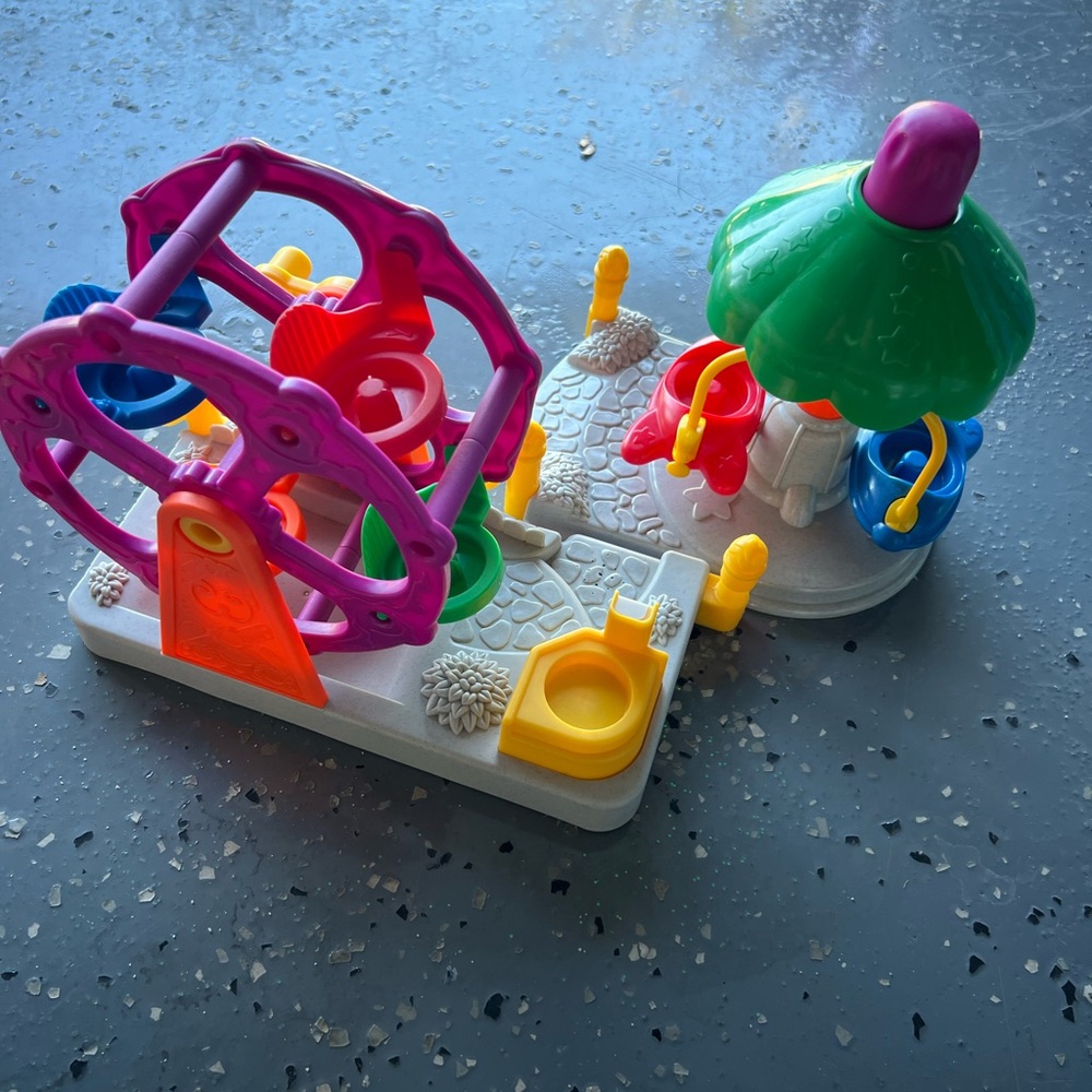 Fisher Price Little People Carnival Ferris Wheel & Airplane Ride Playset